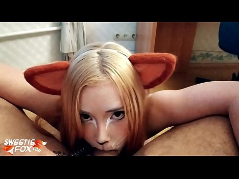 ❤️ Kitsune swallow dick and cum in her mouth ️❌ Quality porn at us ️❤